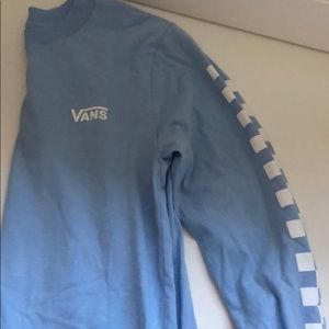 vans long sleeve shirt